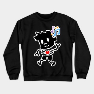 dance zombie boy Crewneck Sweatshirt